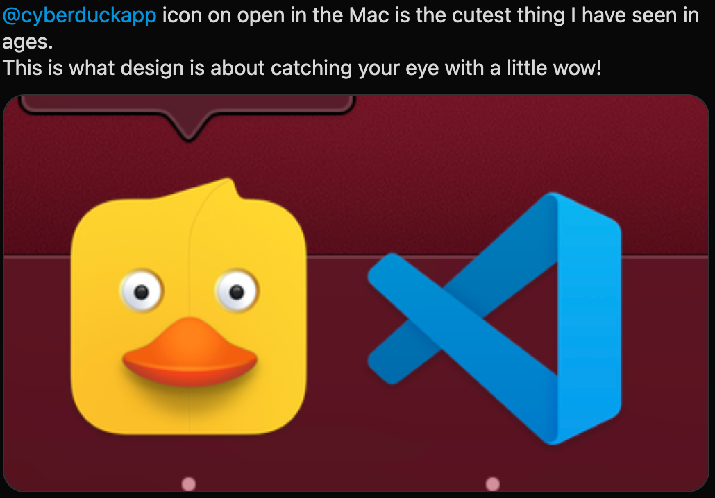 Twitter Screenshot Second Happy User