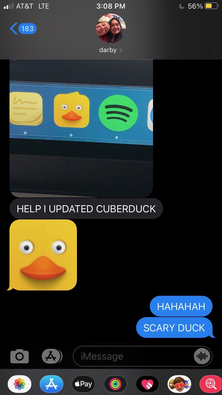Screenshot of Text